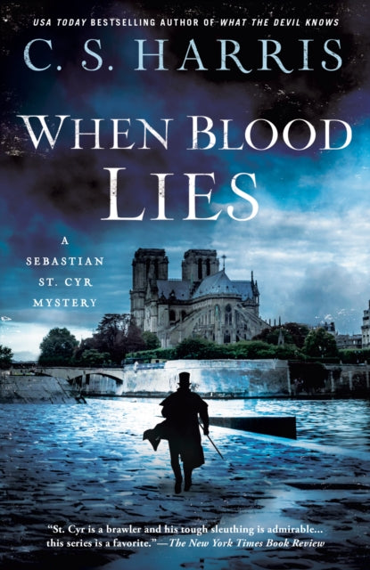 Book cover of: When Blood Lies. By: C. S. Harris