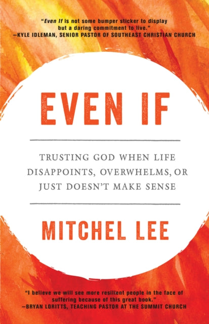 Book cover of: Even If. By: Mitchel Lee