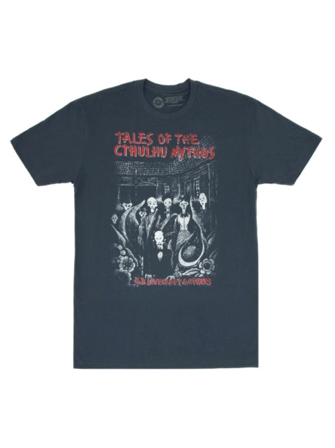 Book cover of: Tales of the Cthulhu Mythos Unisex T-shirt Xx-large