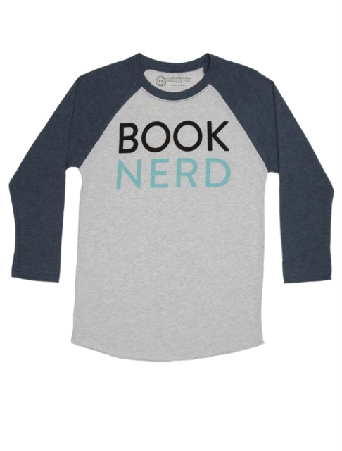 Book cover of: Book Nerd Unisex 3/4 Sleeve Raglan Xxx-large