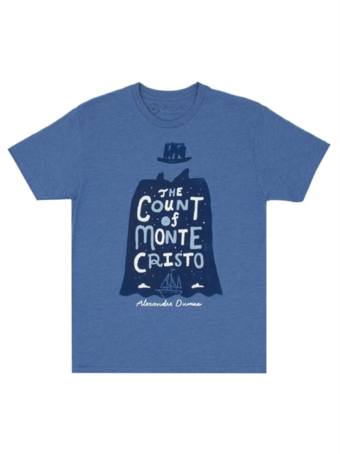 Book cover of: Count of Monte Cristo Unisex T-shirt Large