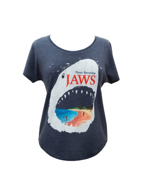 Book cover of: Jaws Women's Relaxed Fit T-shirt Xxx-large