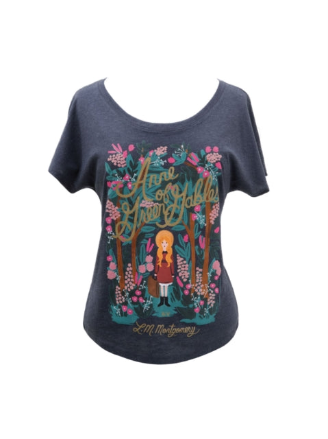 Book cover of: Anne of Green Gables Women's Relaxed Fit T-shirt Small