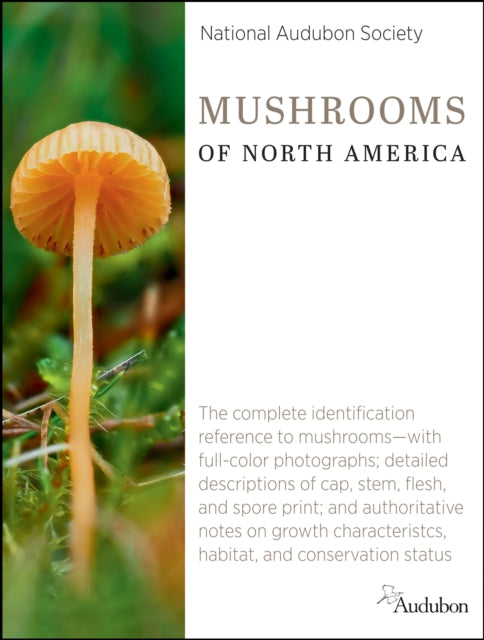 Book cover of: National Audubon Society Mushrooms of North America. By: Jim Cirigliano