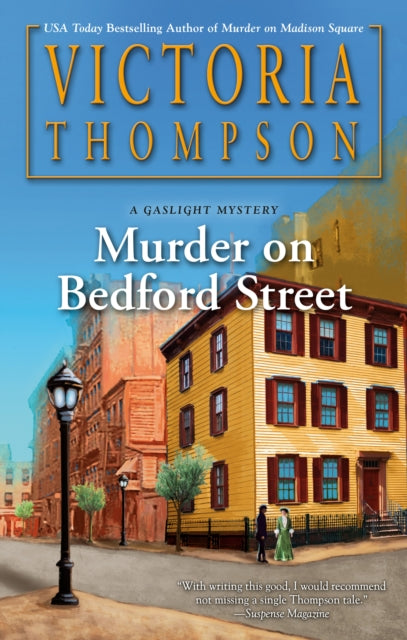 Book cover of: Murder on Bedford Street. By: Victoria Thompson