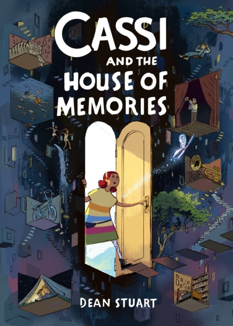 Book cover of: Cassi and the House of Memories: A Graphic Novel. By: Dean Stuart