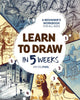 Book cover of: Learn to Draw in 5 Weeks. By: KRITZELPIXEL