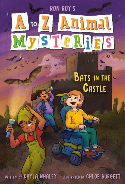 Book cover of: to Z Animal Mysteries #2: Bats in the Castle. By: Ron Roy