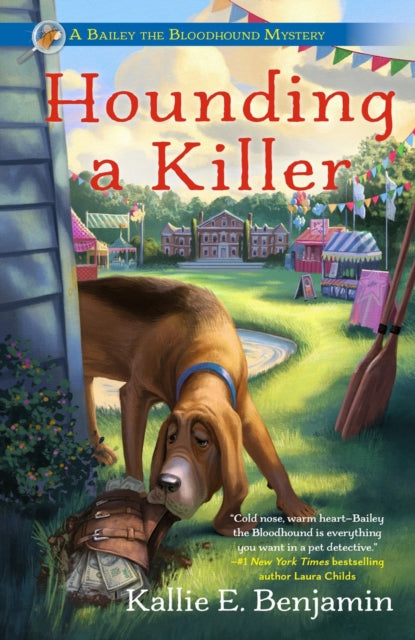 Book cover of: Hounding a Killer. By: Kallie E. Benjamin