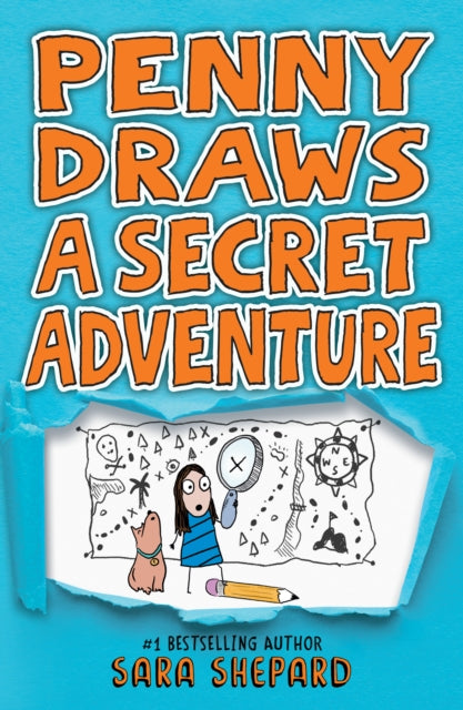 Book cover of: Penny Draws a Secret Adventure. By: Sara Shepard