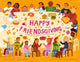 Book cover of: Happy Friendsgiving