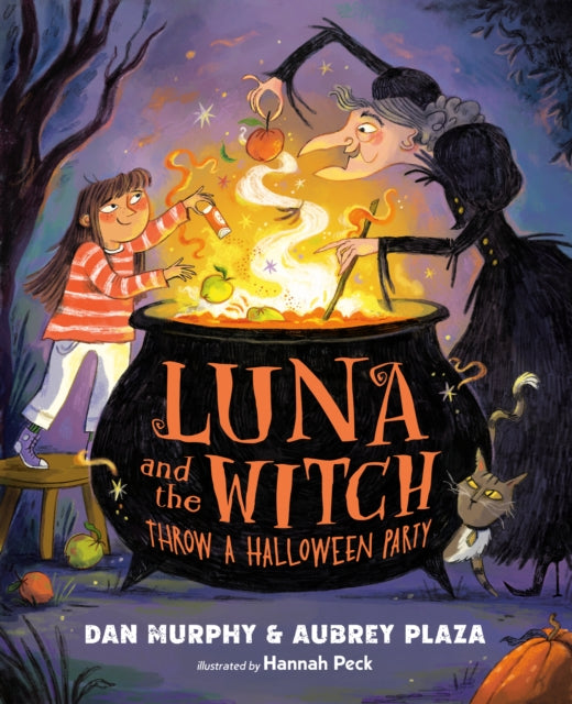 Book cover of: Luna and the Witch Throw a Halloween Party