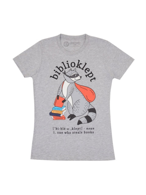 Book cover of: Biblioklept Women's Crew T-shirt Large