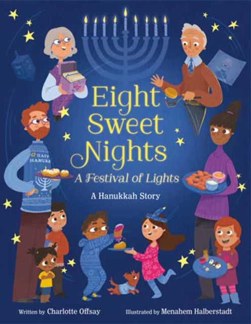 Book cover of: Eight Sweet Nights, A Festival of Lights. By: Charlotte Offsay
