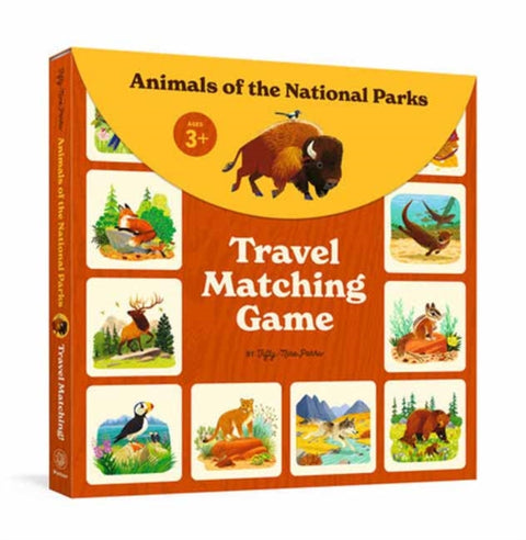 Animals of the National Parks Travel Matching Game