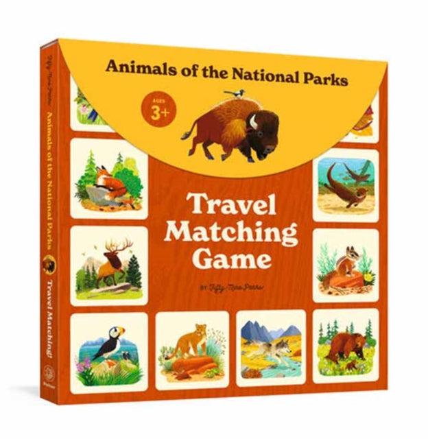 Book cover of: Animals of the National Parks Travel Matching Game