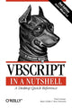 Book cover of: VBScript in a Nutshell 2e. By: Paul Lomax