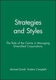 Book cover of: Strategies and Styles. By: Michael Goold
