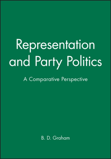 Book cover of: Representation and Party Politics