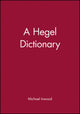 Book cover of: Hegel Dictionary