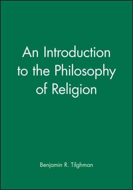 Book cover of: Introduction to the Philosophy of Religion