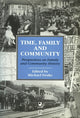 Book cover of: Time, Family and Community. By: Michael Drake