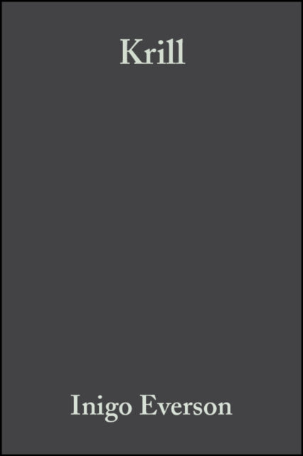 Book cover of: Krill. By: Inigo Everson