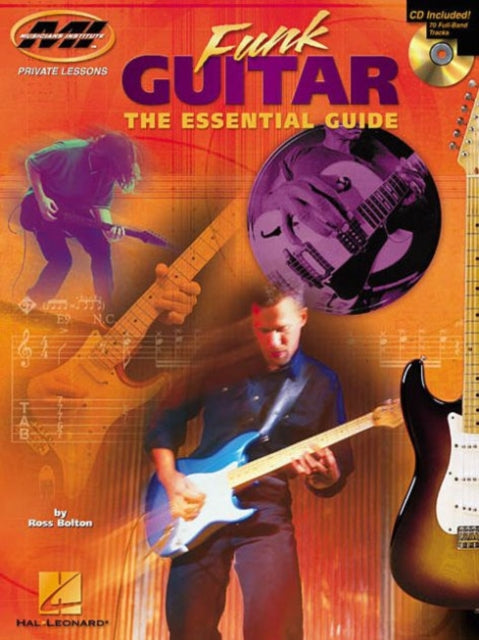 Book cover of: Funk Guitar. By: Ross Bolton