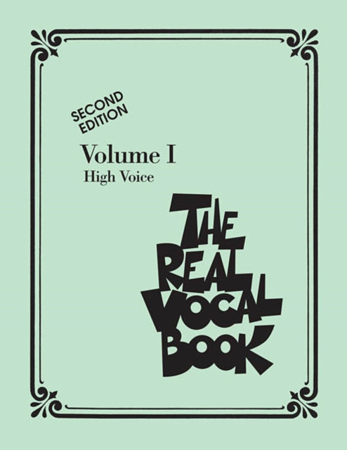 Book cover of: Real Vocal Book - Volume I - Second Edition. By: Hal Leonard Corp.