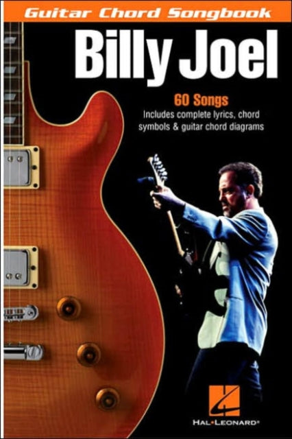 Book cover of: Billy Joel - Guitar Chord Songbook. By: Joel, Billy.