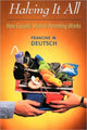 Book cover of: Halving It All. By: Francine M. Deutsch