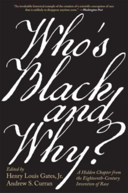 Who’s Black and Why?