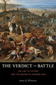 Book cover of: Verdict of Battle. By: James Q. Whitman