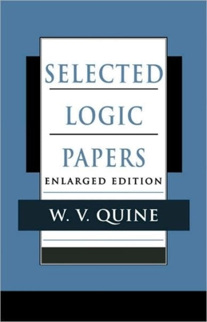 Book cover of: Selected Logic Papers