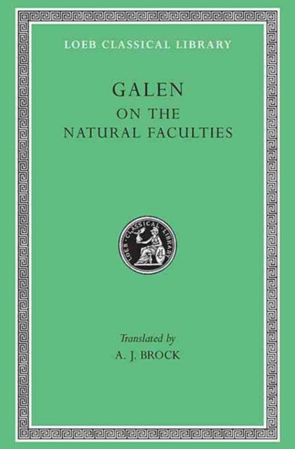 Book cover of: On the Natural Faculties. By: Galen