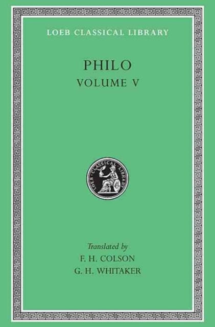 Book cover of: Philo, Volume V. By: Philo of Alexandria