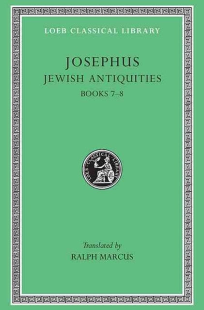 Jewish Antiquities, Volume III