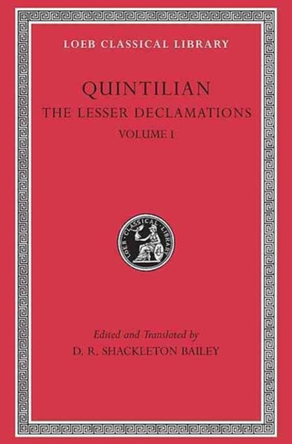 Book cover of: Lesser Declamations, Volume I. By: Quintilian