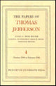 Book cover of: Papers of Thomas Jefferson, Volume 4. By: Thomas Jefferson