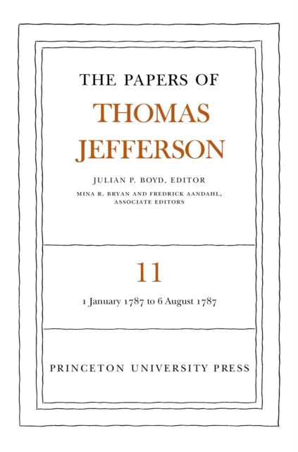 Book cover of: Papers of Thomas Jefferson, Volume 11. By: Thomas Jefferson