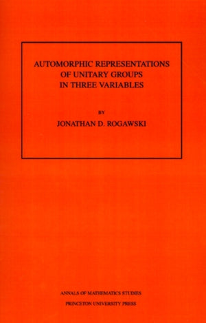 Automorphic Representation of Unitary Groups in Three Variables
