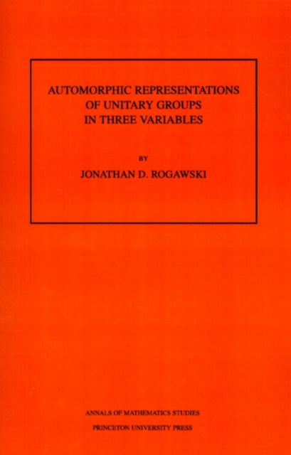 Automorphic Representation of Unitary Groups in Three Variables