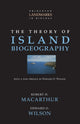 Book cover of: Theory of Island Biogeography. By: Robert H. MacArthur