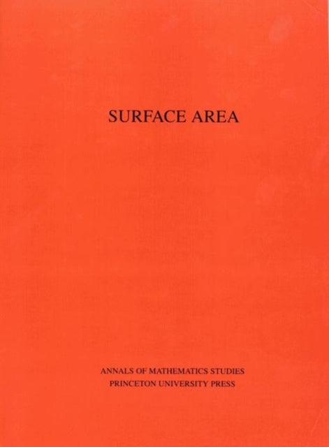 Book cover of: Surface Area. By: Lamberto Cesari