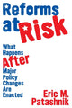 Book cover of: Reforms at Risk. By: Eric M. Patashnik
