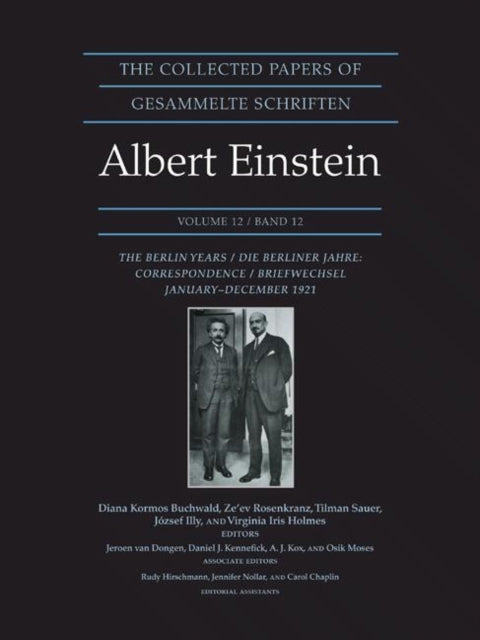 Book cover of: Collected Papers of Albert Einstein, Volume 12