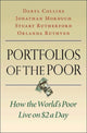 Book cover of: Portfolios of the Poor. By: Daryl Collins