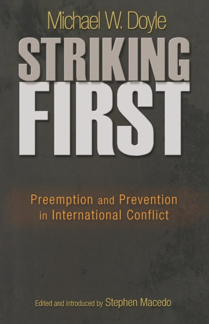 Book cover of: Striking First