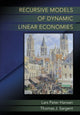 Book cover of: Recursive Models of Dynamic Linear Economies. By: Lars Peter Hansen