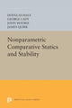 Book cover of: Nonparametric Comparative Statics and Stability. By: Douglas Hale